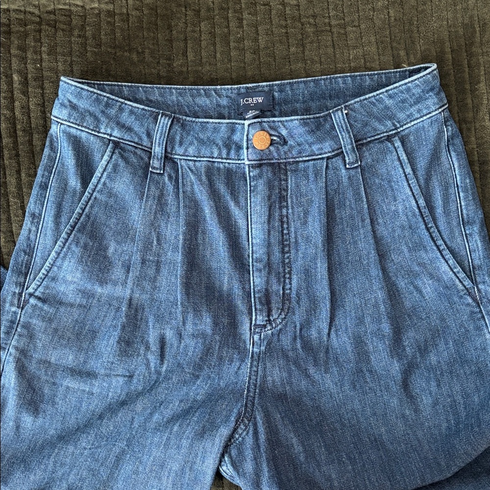 J. Crew Women's High Rise Jeans - Deep Blue